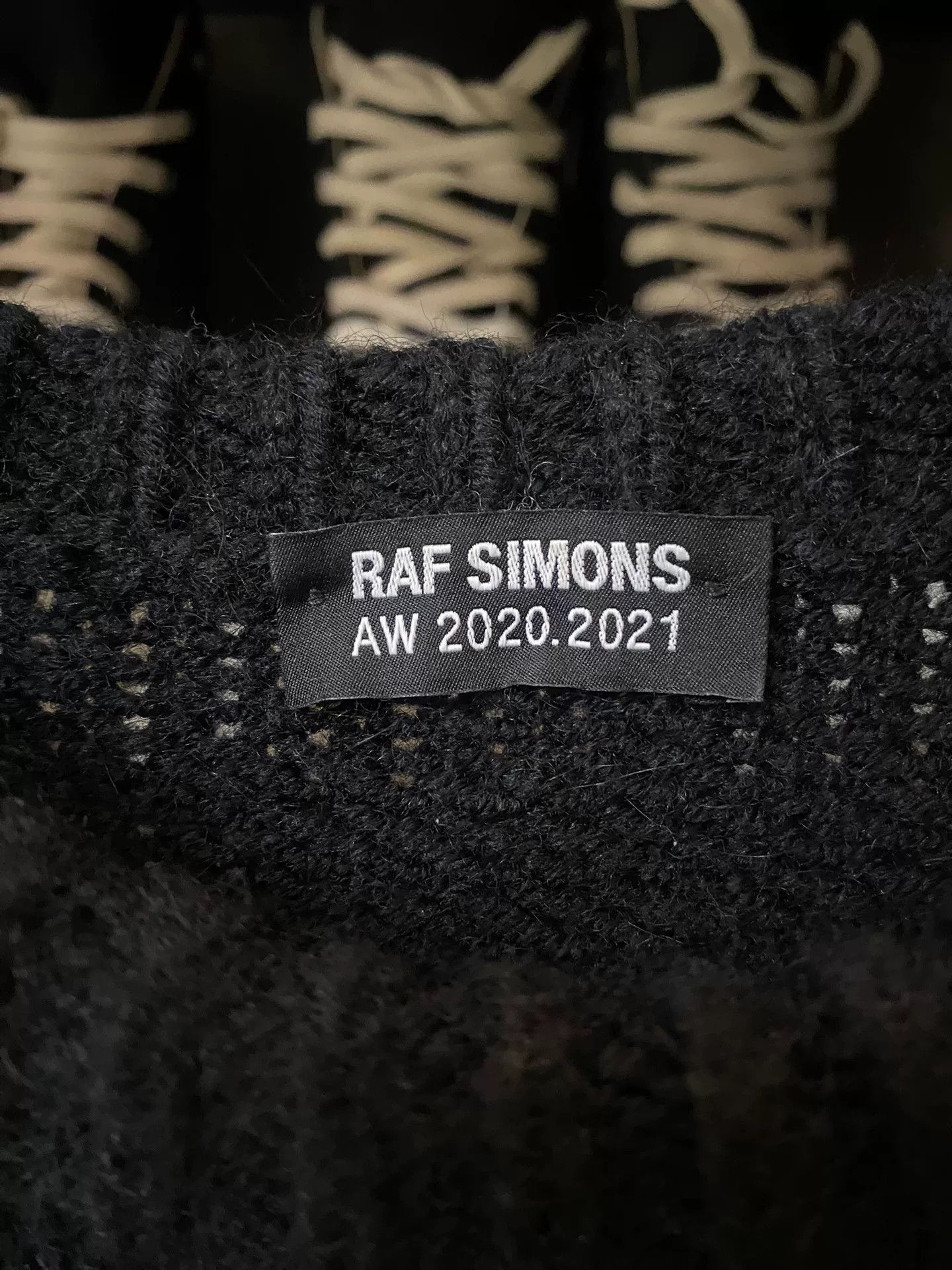 Raf Simons raf simons knit sweater with logo design Size US L / EU 52-54 / 3 - 3 Thumbnail