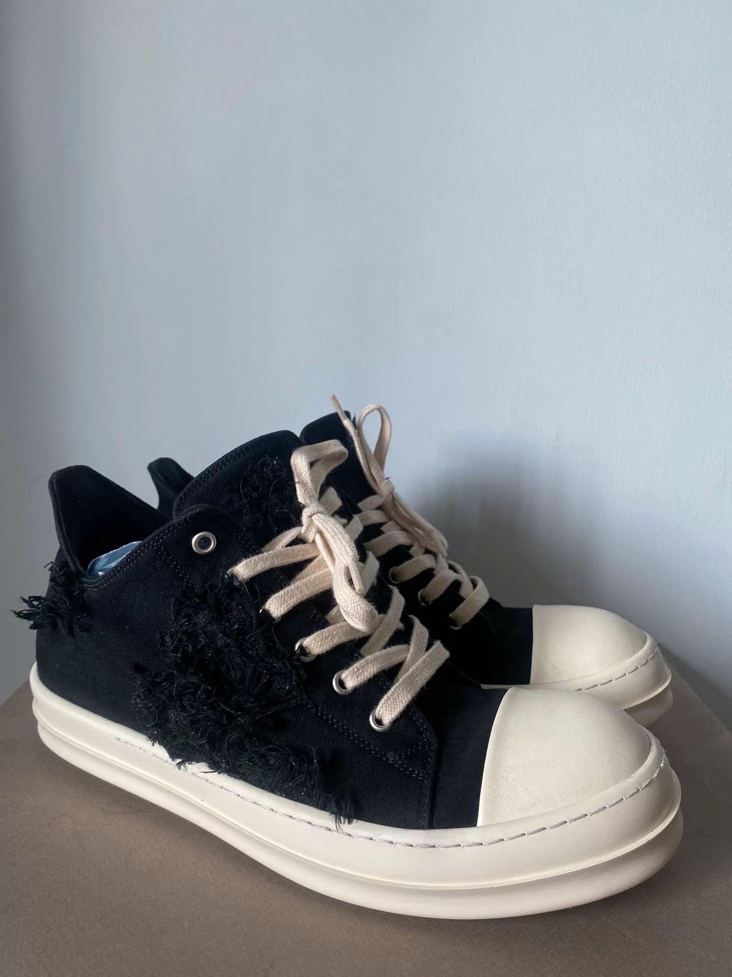 Rick Owens rick owens low-top casual sneakers size 41 Size US 8 / EU 41 - 3 Thumbnail