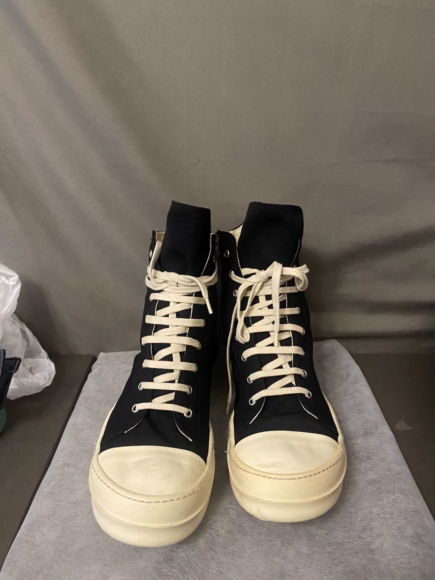 Rick Owens rick owens high-top sneakers size 45 Size US 11 / EU 44 - 2 Thumbnail