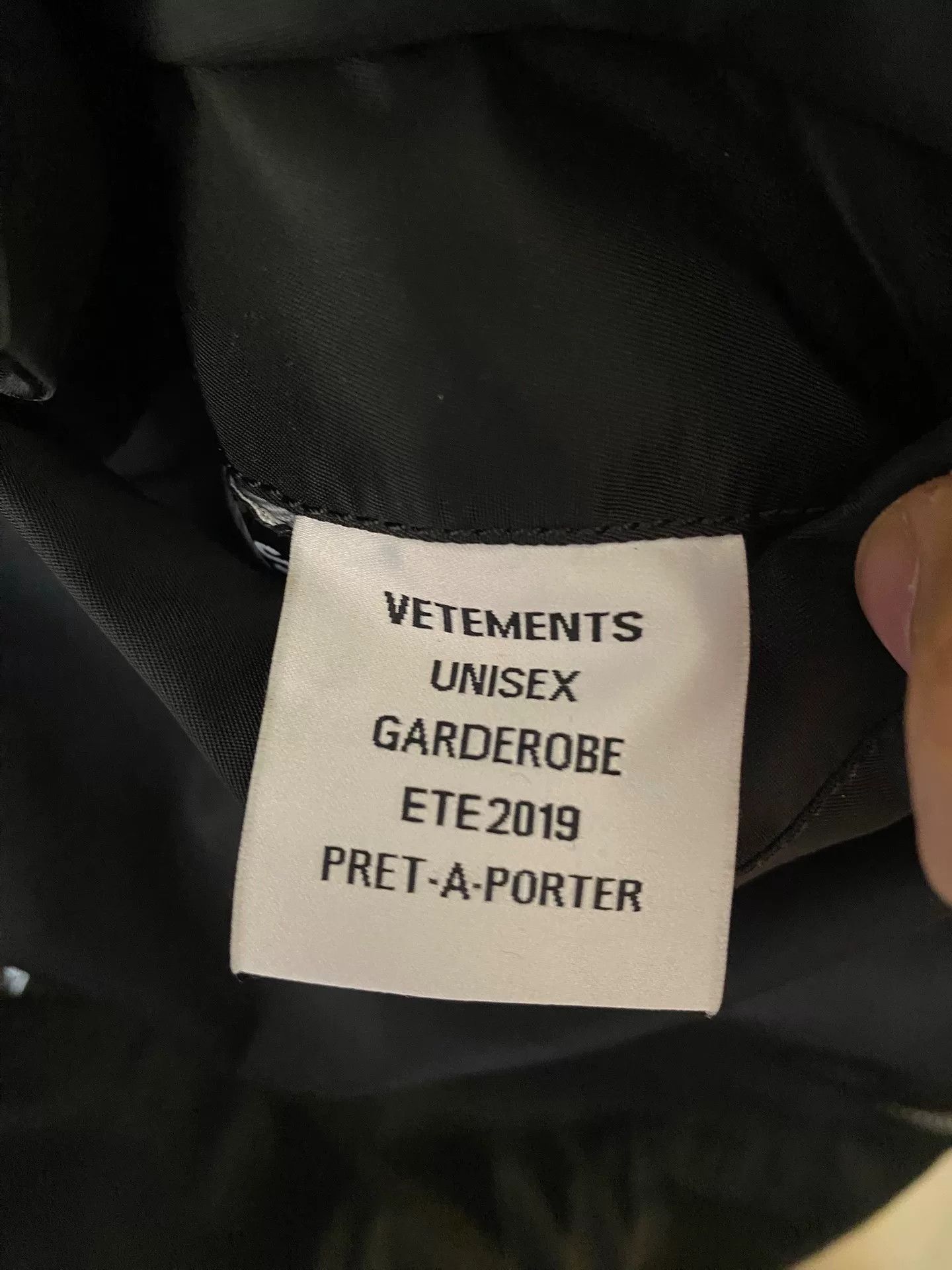 Vetements vetements classic code cotton bomber jacket Size US XS / EU 42 / 0 - 6 Thumbnail