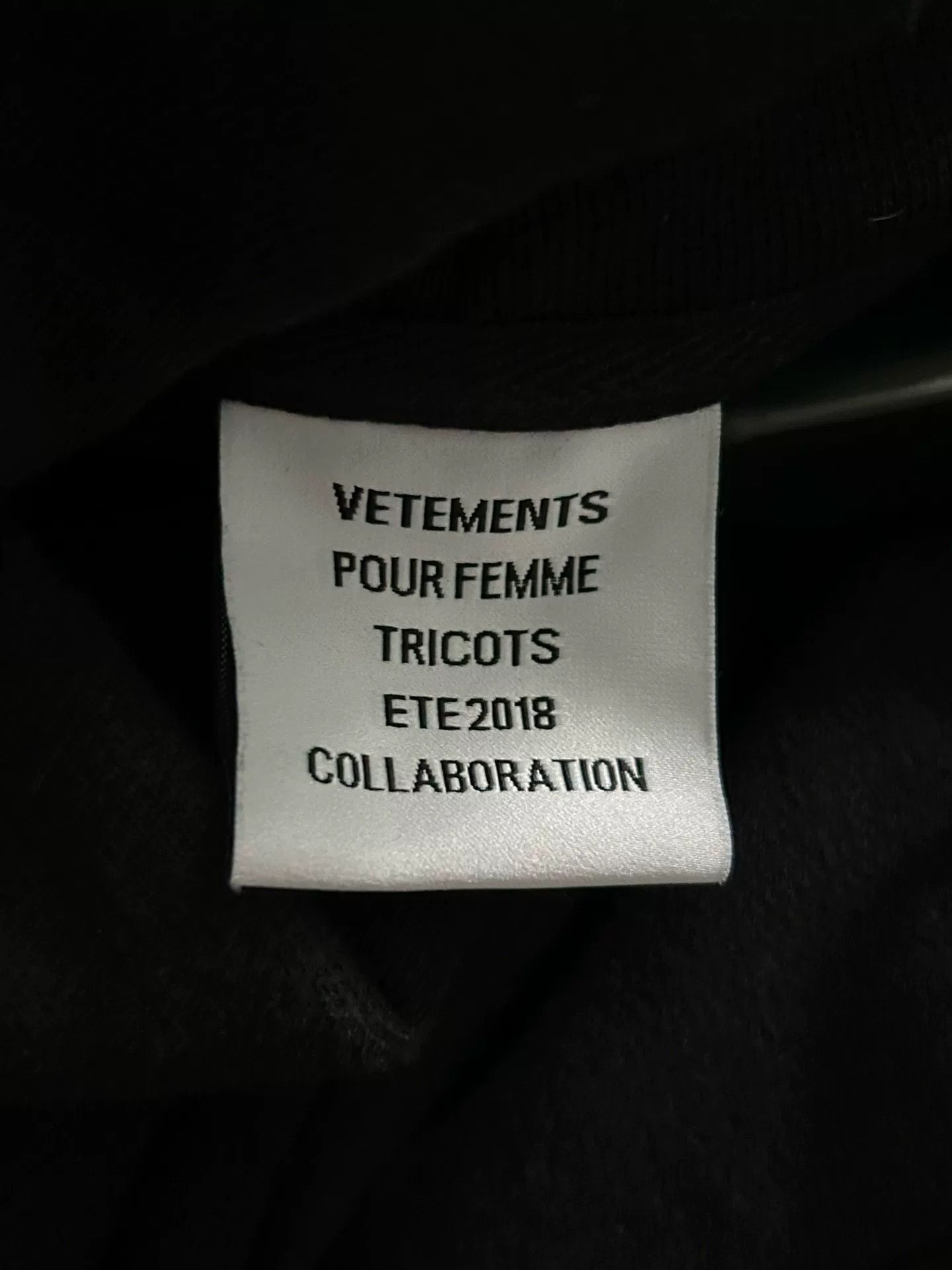 Vetements vetements hooded sweatshirt with French flag embroidery Size US XS / EU 42 / 0 - 4 Thumbnail