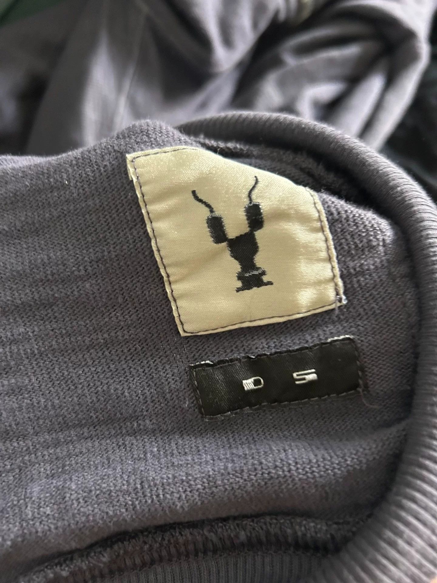 Rick Owens rick owens full zip jacket in gray Size US S / EU 44-46 / 1 - 4 Thumbnail