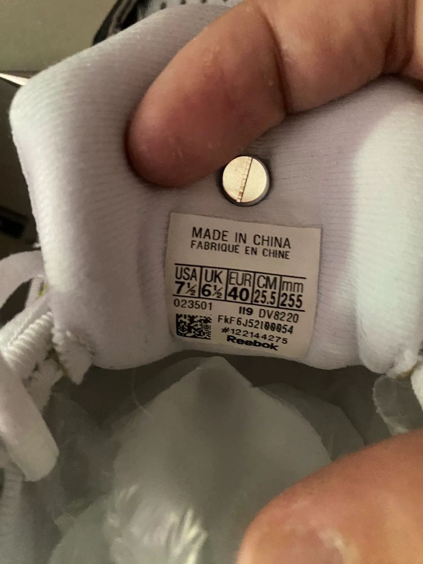 Vetements vetements reebok runway sneaker size 40 Size US 11.5 / EU 44-45 - 6 Thumbnail
