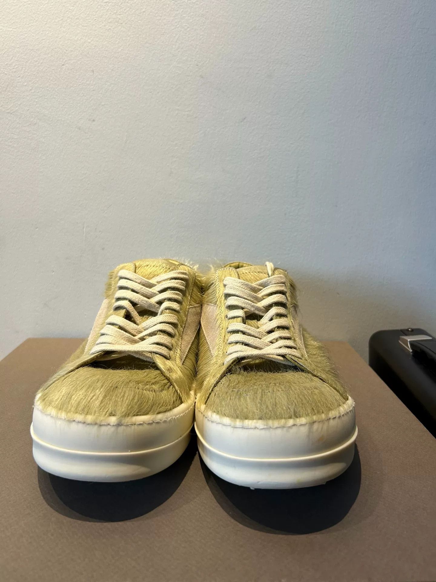 Rick Owens rick owens green hair on shoes size 43 Size US 10 / EU 43 - 2 Thumbnail
