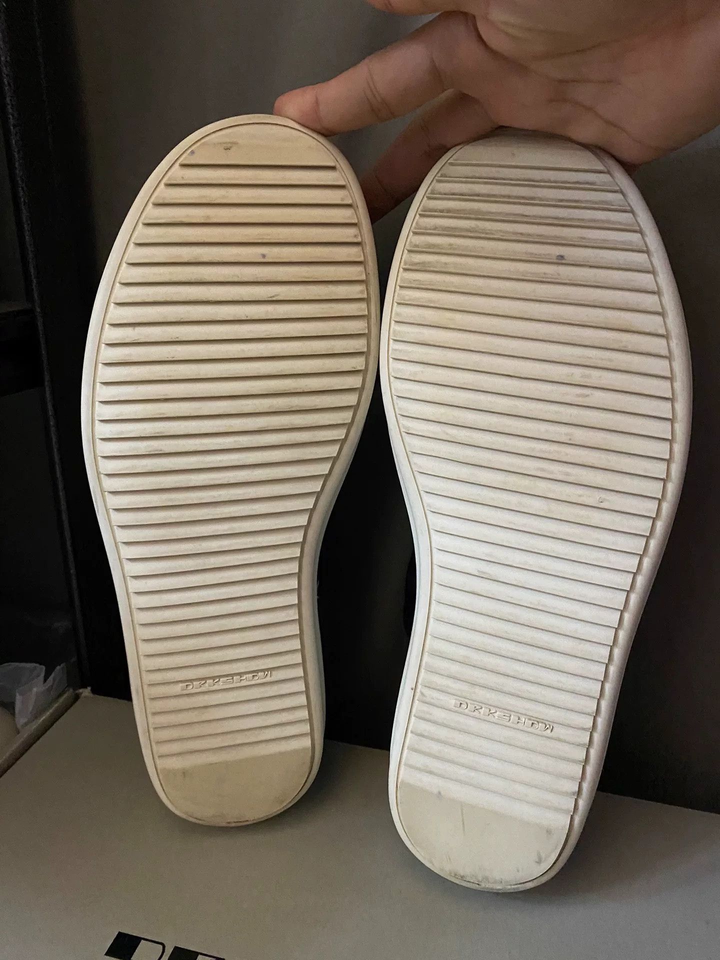 Rick Owens rick owens low top sneakers size 41 Size US 8 / EU 41 - 5 Thumbnail