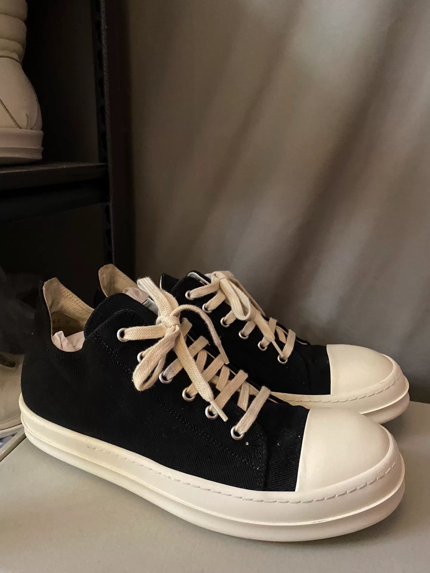 Rick Owens rick owens low top sneakers size 41 Size US 8 / EU 41 - 4 Thumbnail