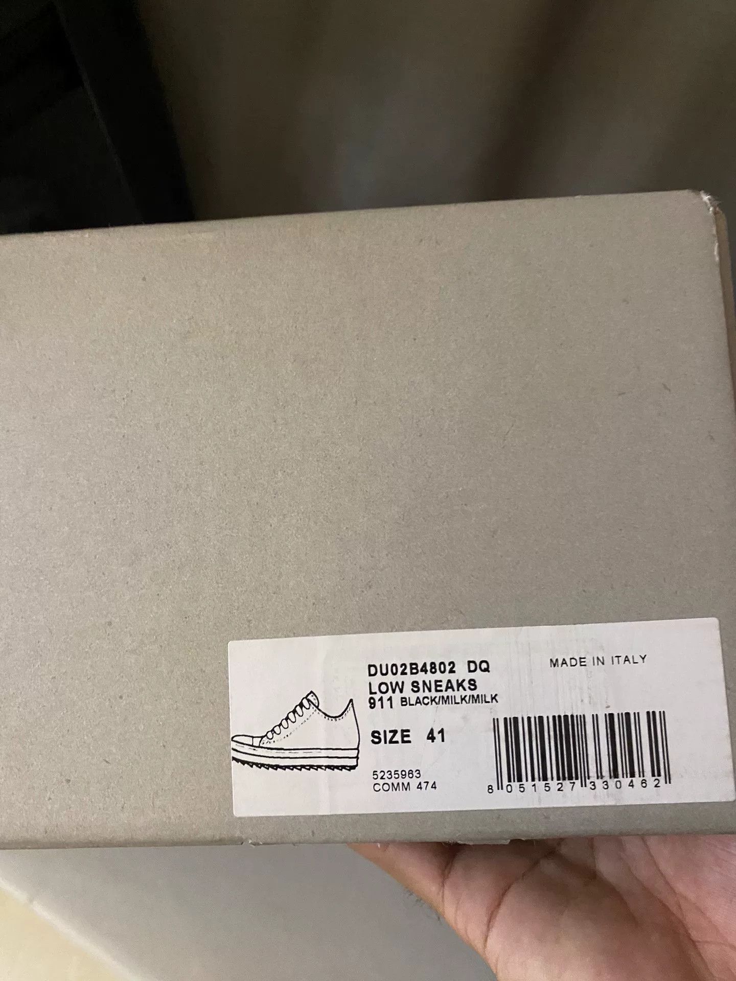 Rick Owens rick owens low top sneakers size 41 Size US 8 / EU 41 - 7 Thumbnail