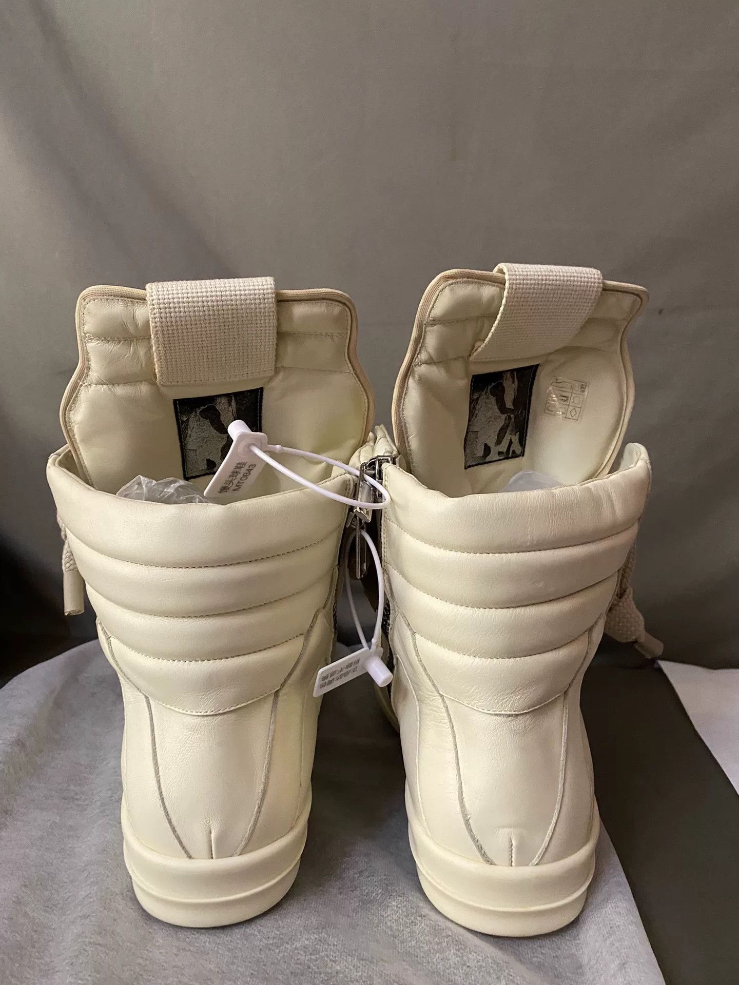 Rick Owens new rick owens white chunky sneakers size 45 Size US 11 / EU 44 - 4 Thumbnail