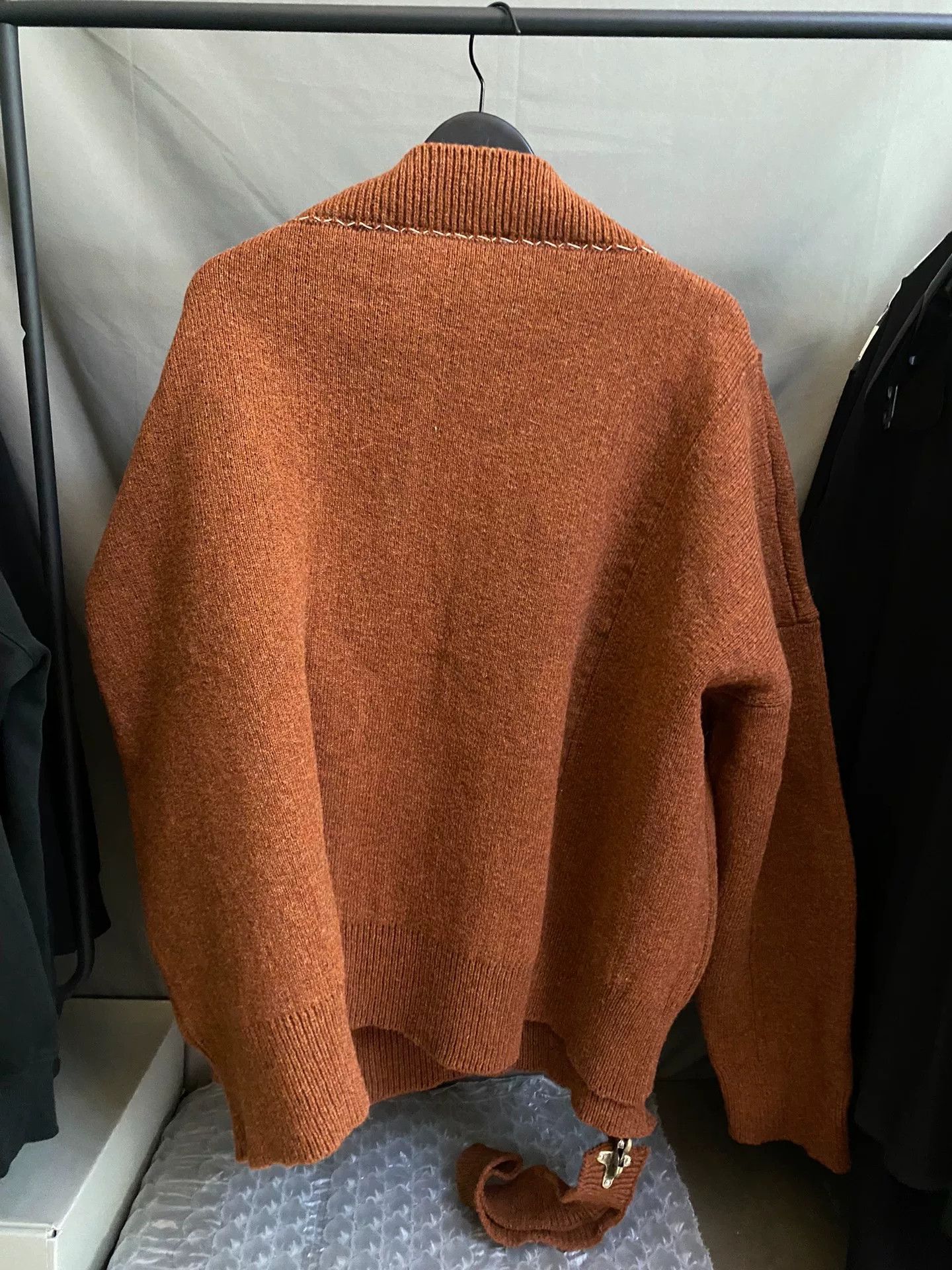 Raf Simons raf simons oversized v-neck sweater Size US S / EU 44-46 / 1 - 5 Thumbnail
