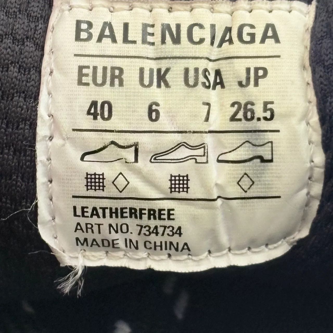Balenciaga balenciaga 3xl low-top dad sneakers black silver Size US 10 / EU 43 - 6 Thumbnail