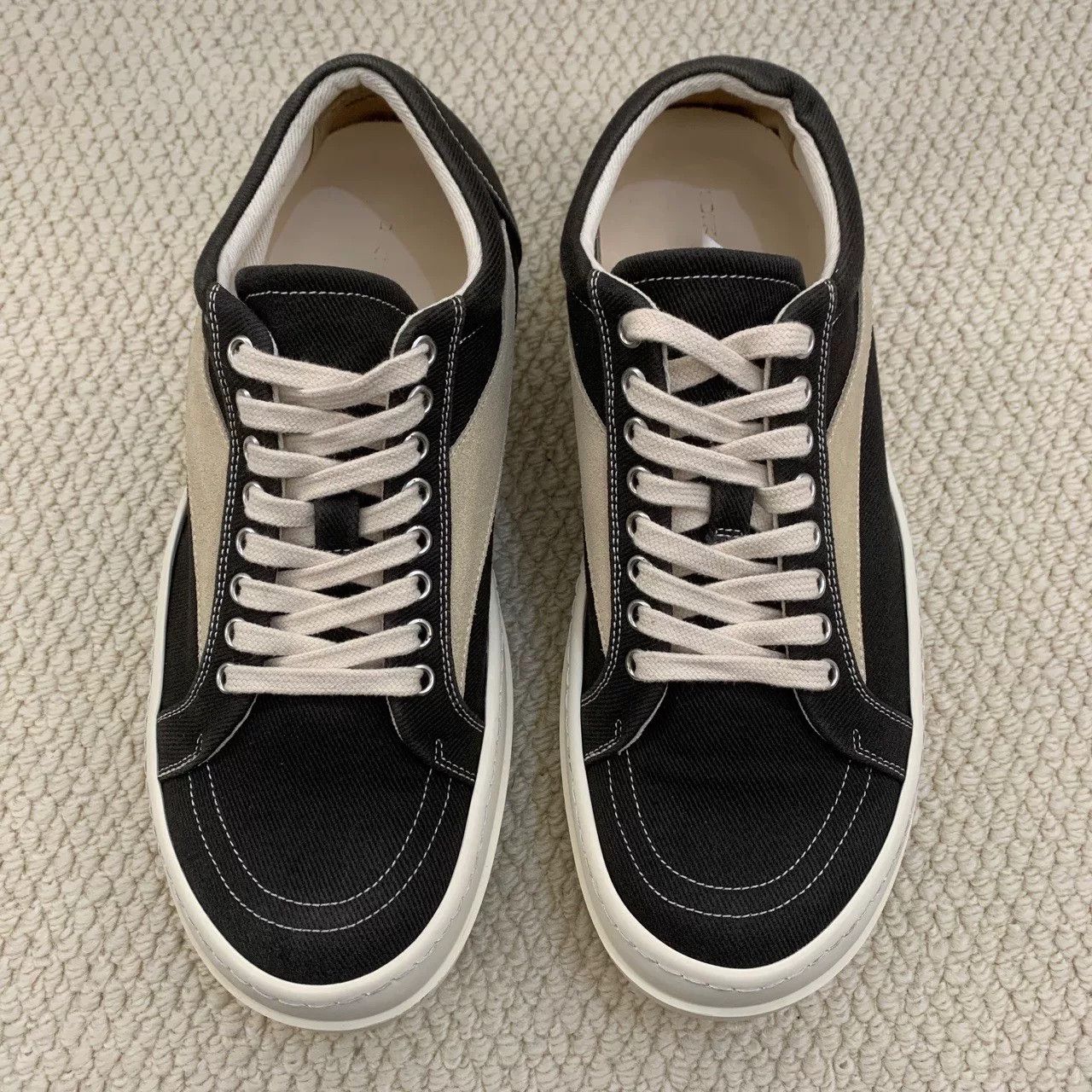 Rick Owens rick owens drkshdw low-top canvas sneakers Size US 8 / EU 41 - 2 Thumbnail