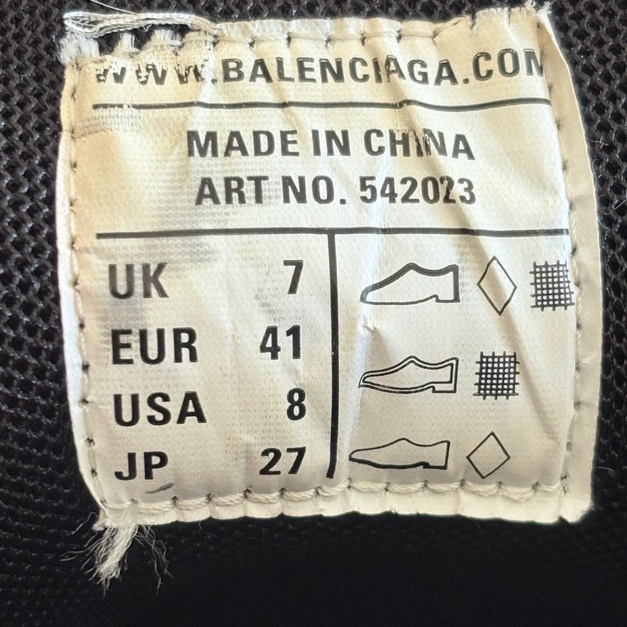 Balenciaga balenciaga track 1.0 black sneakers for men Size US 8 / EU 41 - 7 Thumbnail