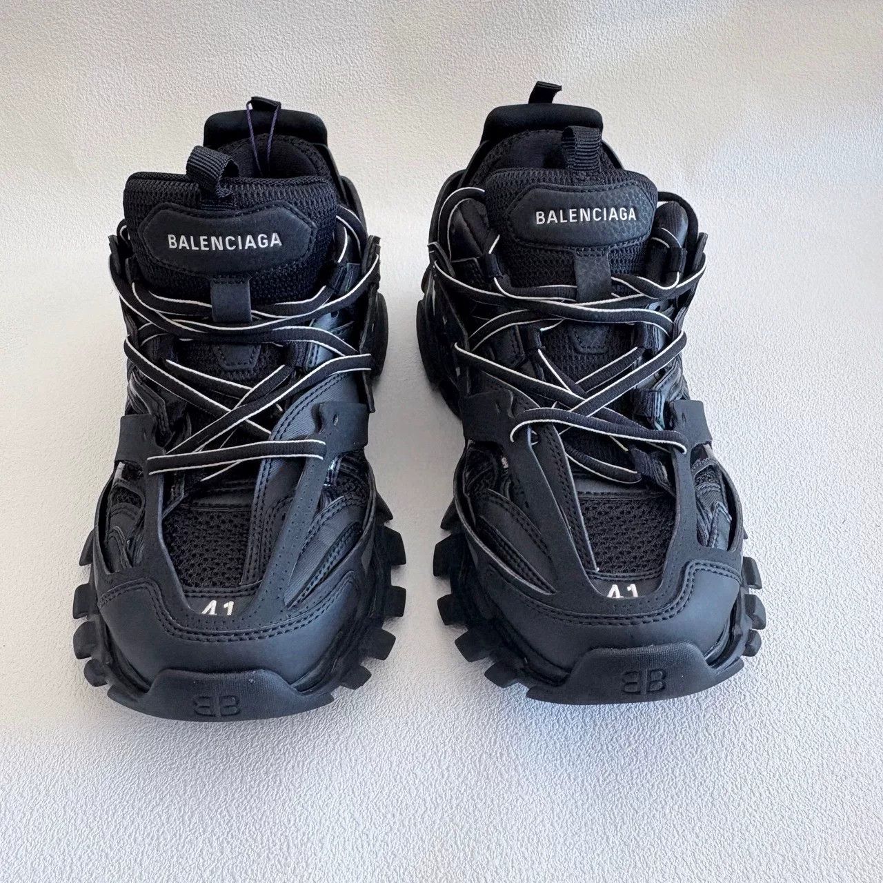 Balenciaga balenciaga track 1.0 black sneakers for men Size US 8 / EU 41 - 2 Thumbnail