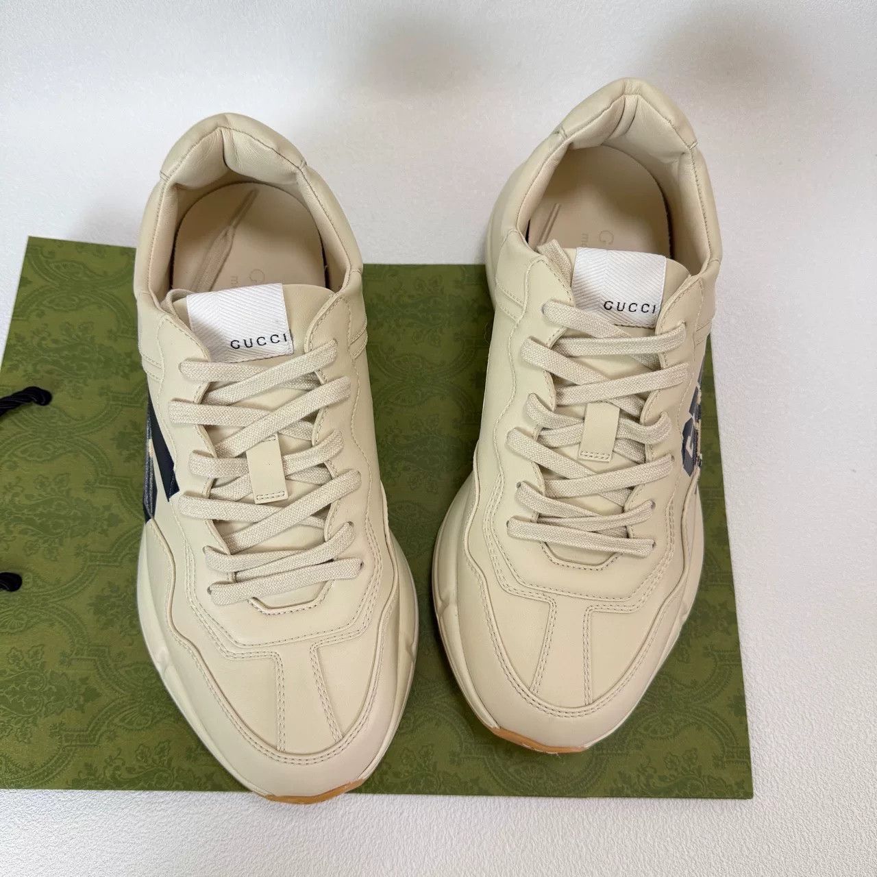 Gucci gucci 25 logo dad sneakers in beige Size US 6.5 / EU 39-40 - 8 Thumbnail
