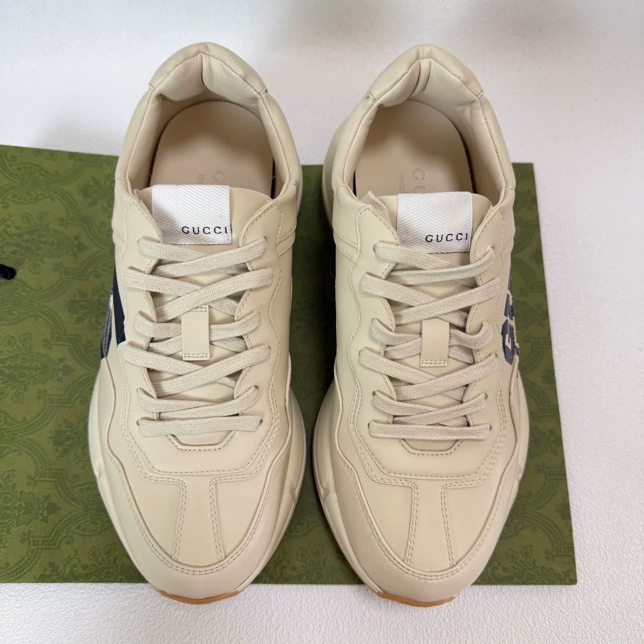 Gucci gucci 25 logo dad sneakers in beige Size US 6.5 / EU 39-40 - 2 Thumbnail