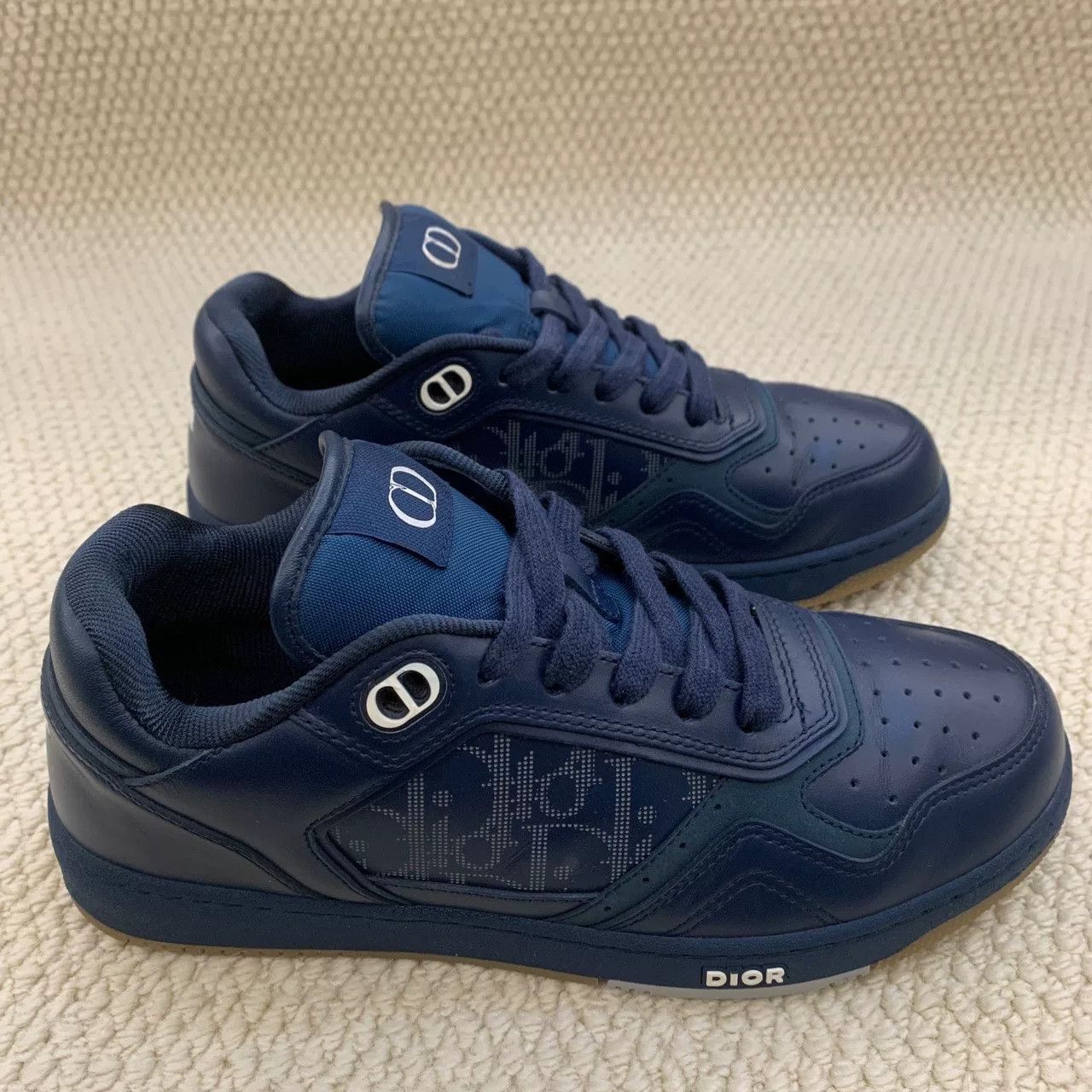 Dior dior b27 low-top sneakers in navy blue Size US 7.5 / EU 40-41 - 3 Thumbnail