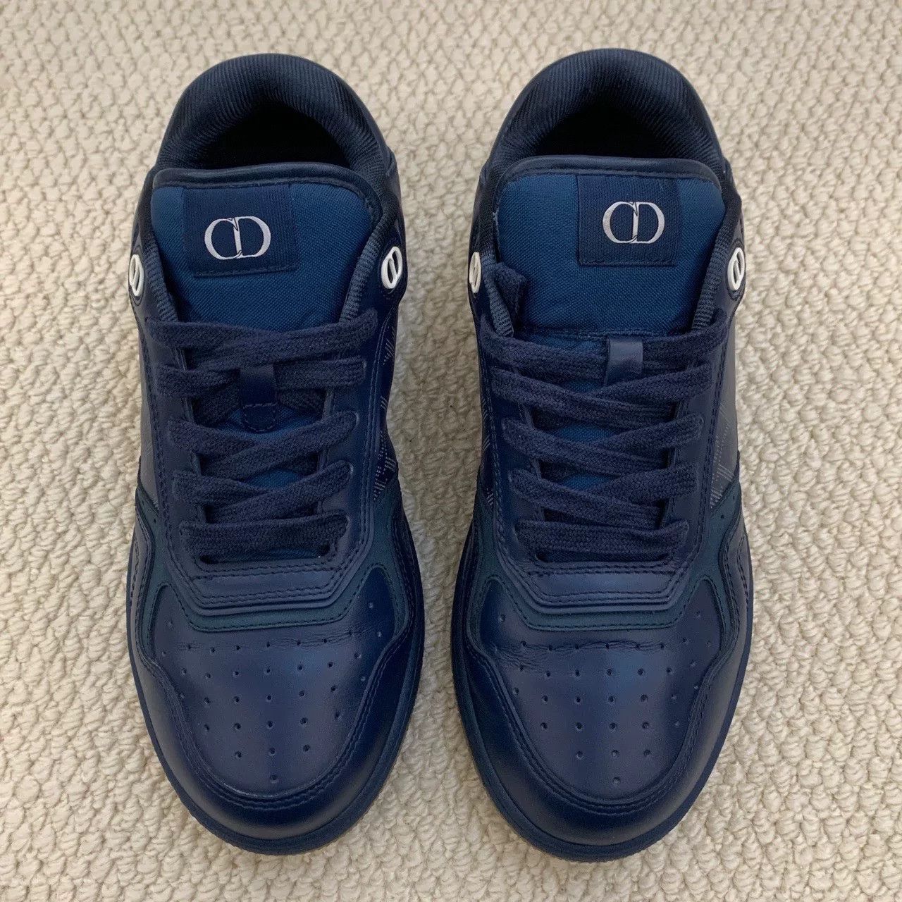 Dior dior b27 low-top sneakers in navy blue Size US 7.5 / EU 40-41 - 4 Thumbnail