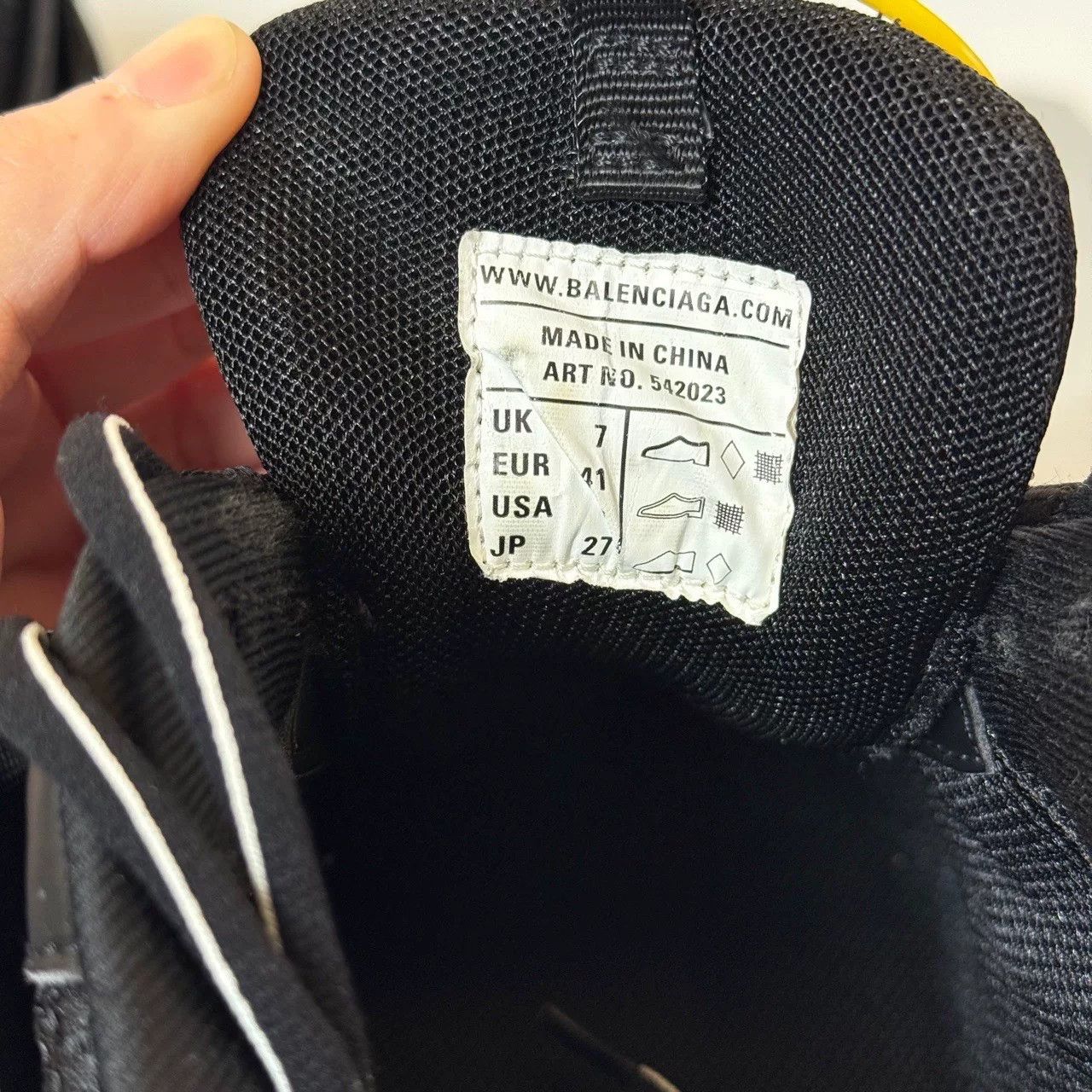 Balenciaga balenciaga track 1.0 black sneakers Size US 8 / EU 41 - 4 Thumbnail