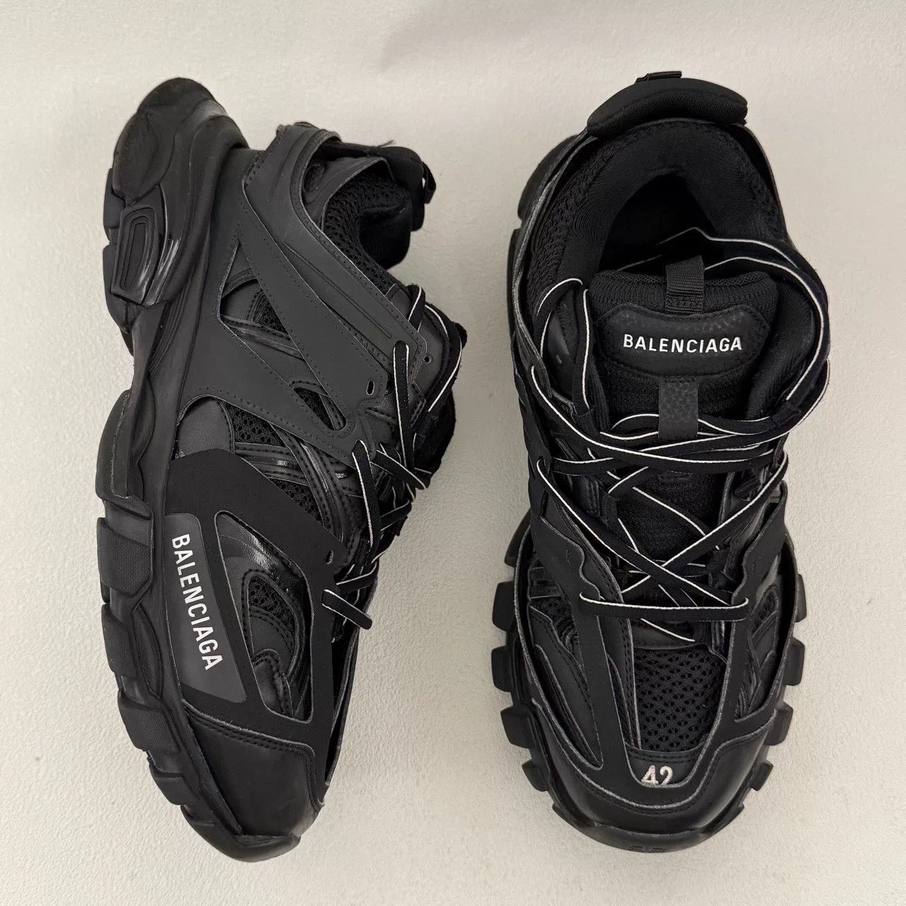 Balenciaga balenciaga track 1.0 black sneakers for men Size US 9 / EU 42 - 8 Thumbnail