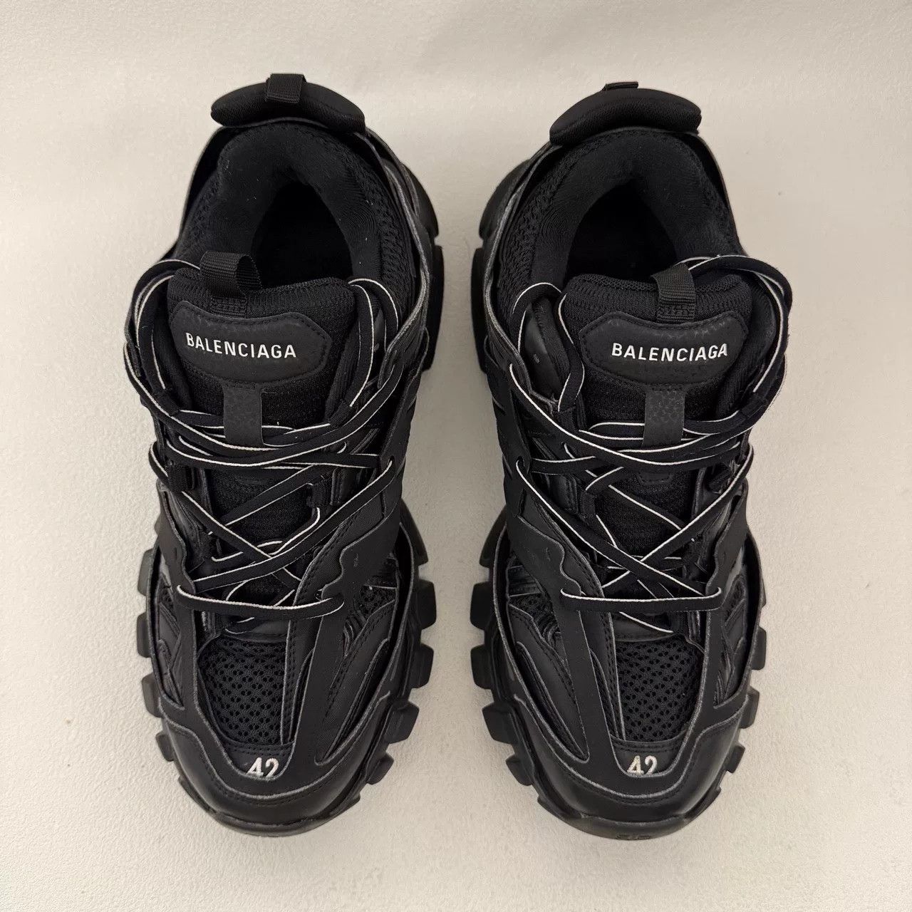 Balenciaga balenciaga track 1.0 black sneakers for men Size US 9 / EU 42 - 2 Thumbnail