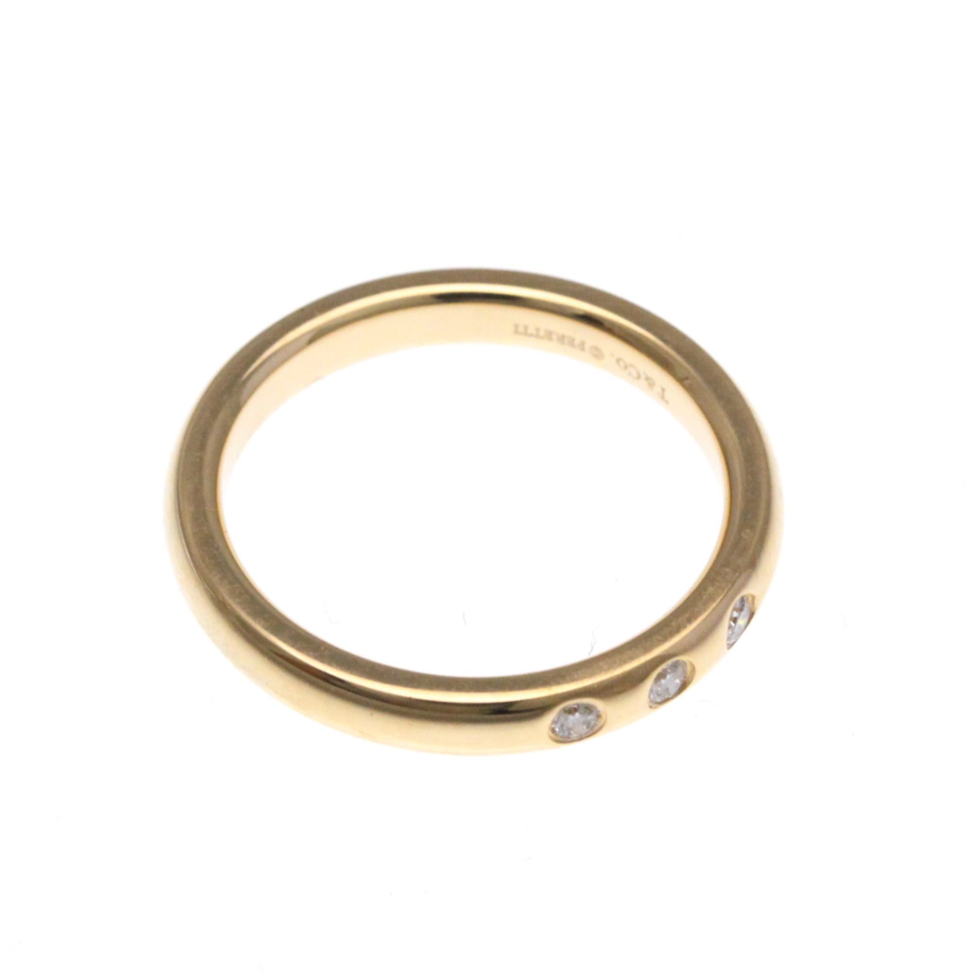 Tiffany & Co. Tiffany Stacking Band 3P Diamond Ring Pink Gold (18K) Fashion Diamond Band Ring Pink Gold Size ONE SIZE - 8 Thumbnail