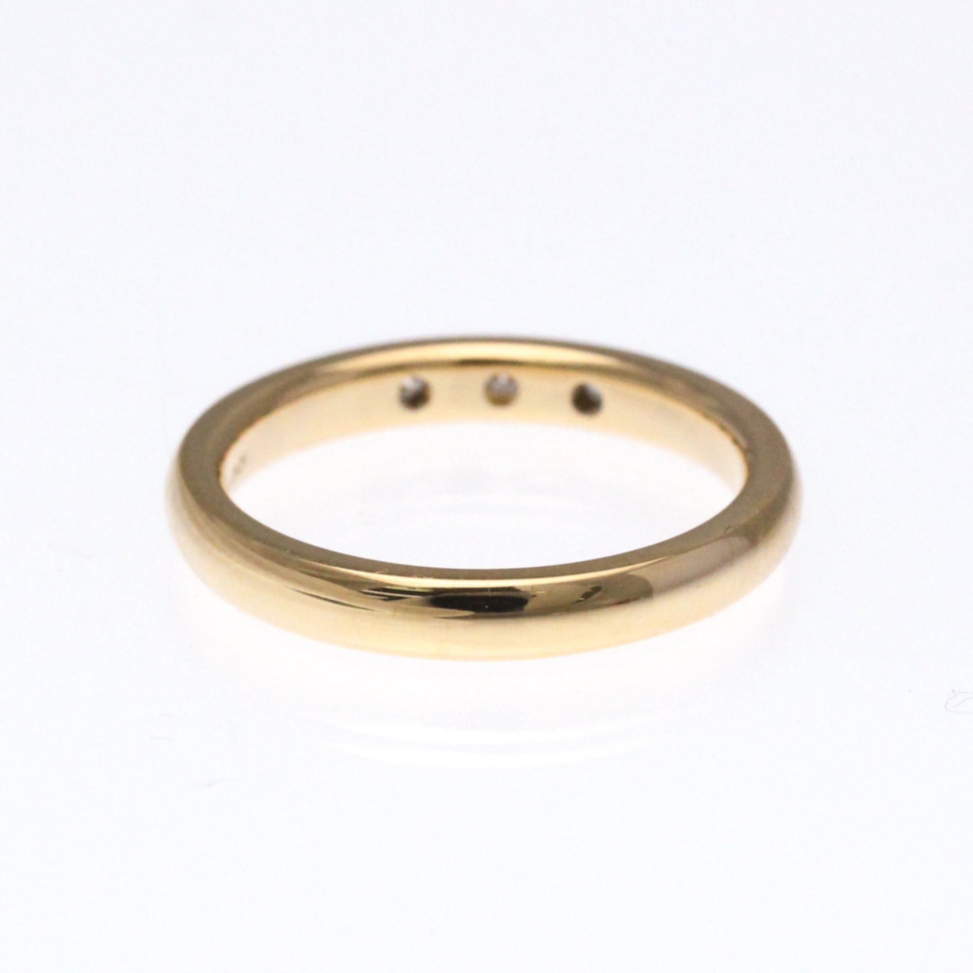 Tiffany & Co. Tiffany Stacking Band 3P Diamond Ring Pink Gold (18K) Fashion Diamond Band Ring Pink Gold Size ONE SIZE - 2 Thumbnail