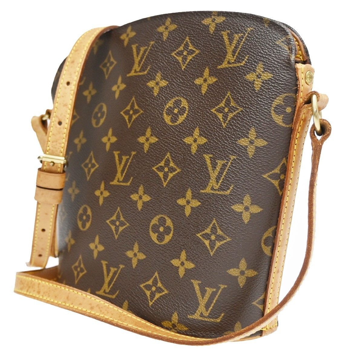 Louis Vuitton Louis Vuitton Drouot Handbag Monogram Canvas Size ONE SIZE - 3 Thumbnail