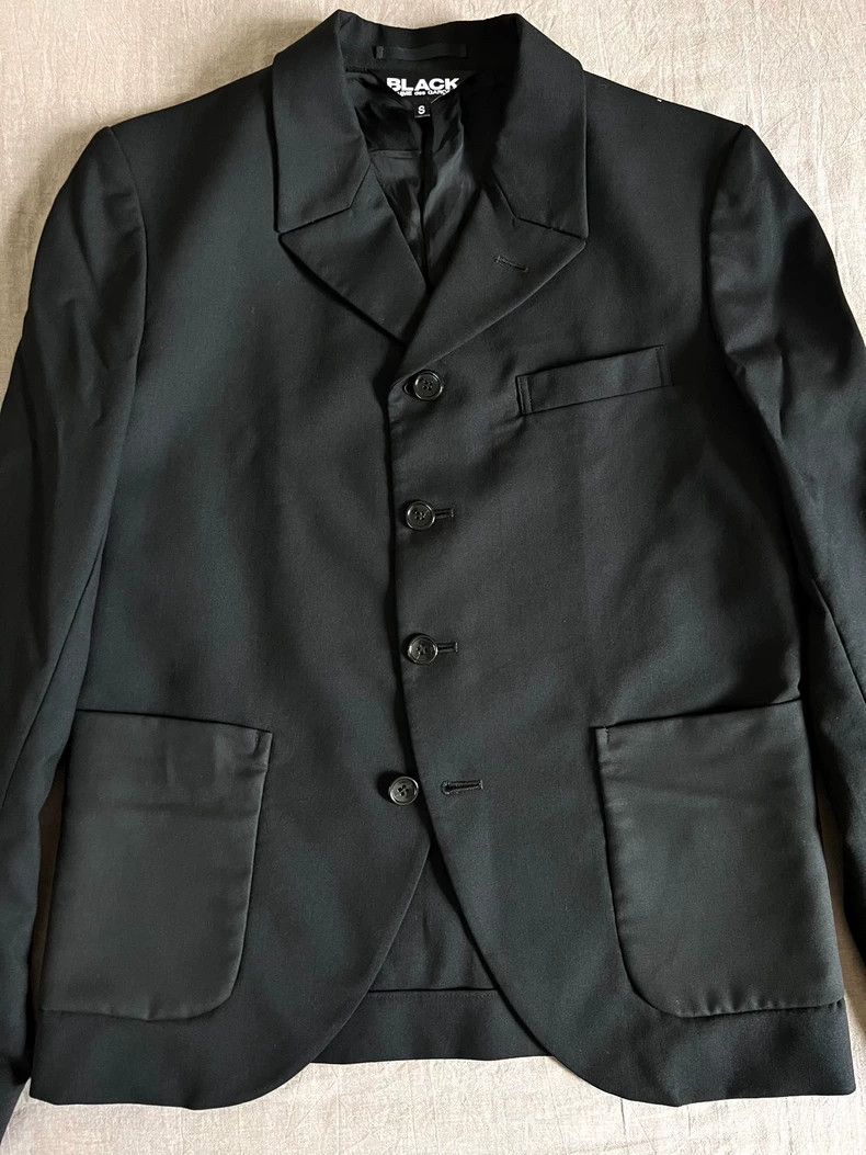 Comme des Garcons Comme des Garcons Black Wool Blazer Size US S / EU 44-46 / 1 - 2 Thumbnail