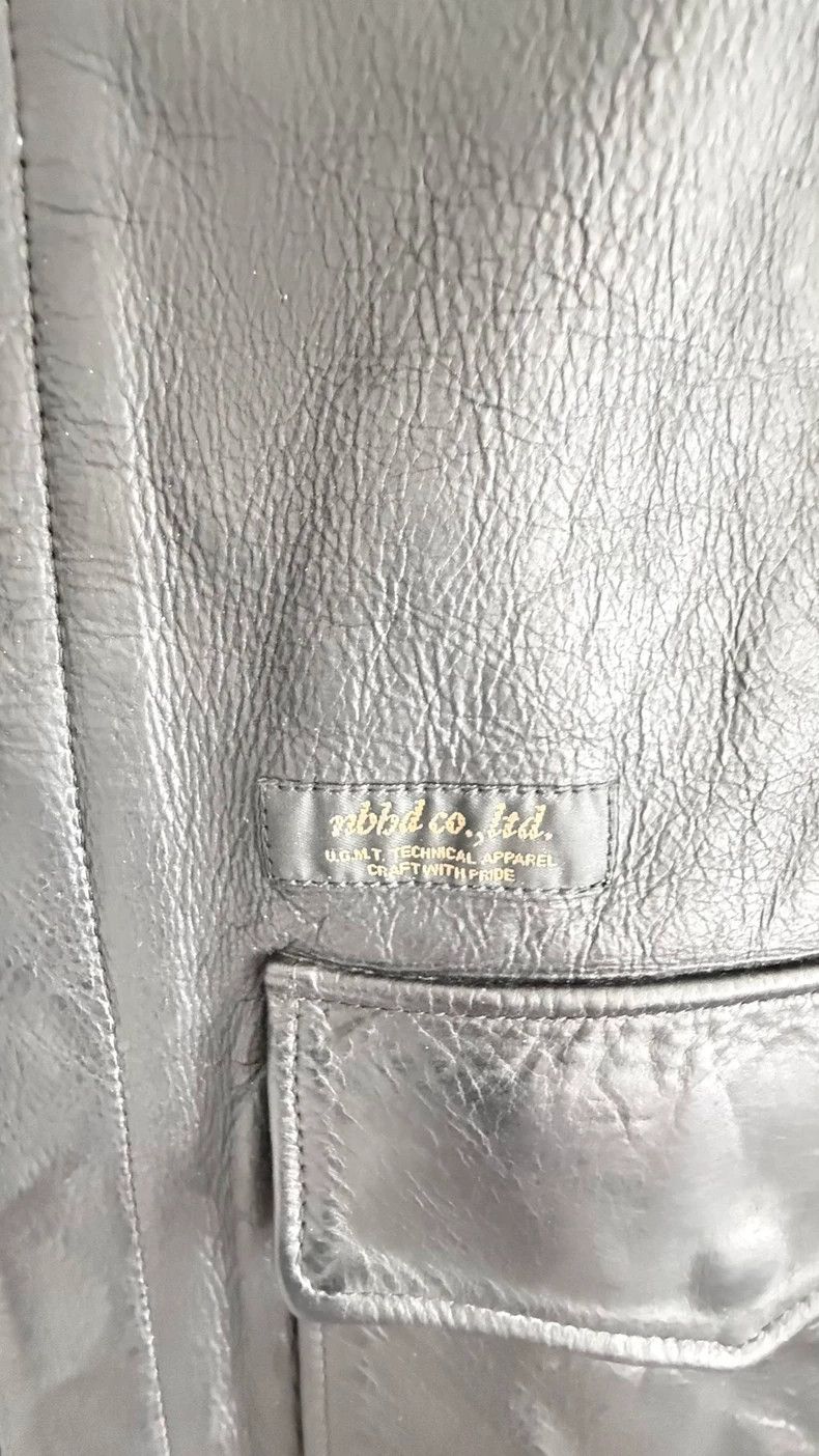 Neighborhood Neighborhood Lambskin Flight Leather Jacket Size US S / EU 44-46 / 1 - 2 Thumbnail