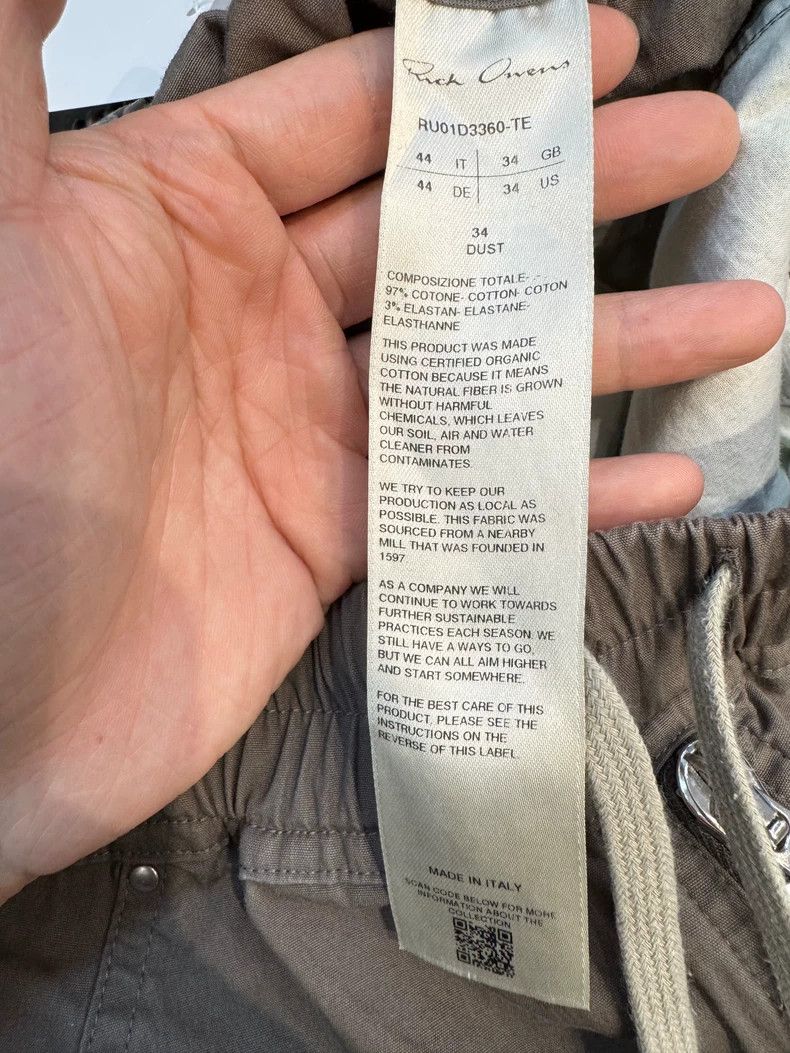 Rick Owens Rick Owens 24SS Bela Cargo Shorts Size US 31 - 3 Thumbnail