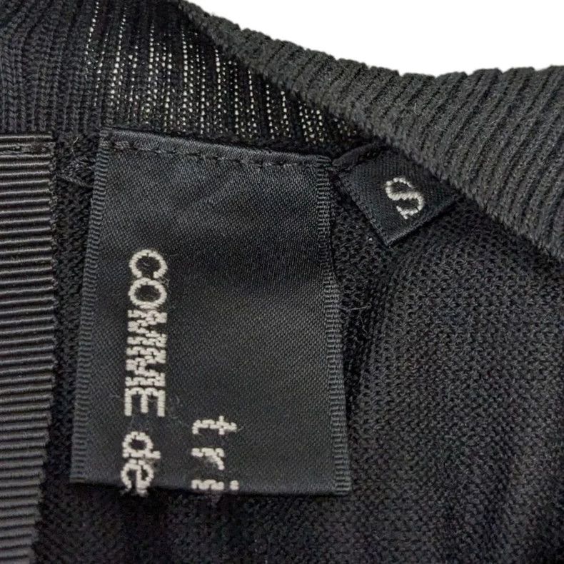 Comme des Garcons COMME des GARCONS 20AW Beaded Back Knit Top Size US S / EU 44-46 / 1 - 6 Thumbnail