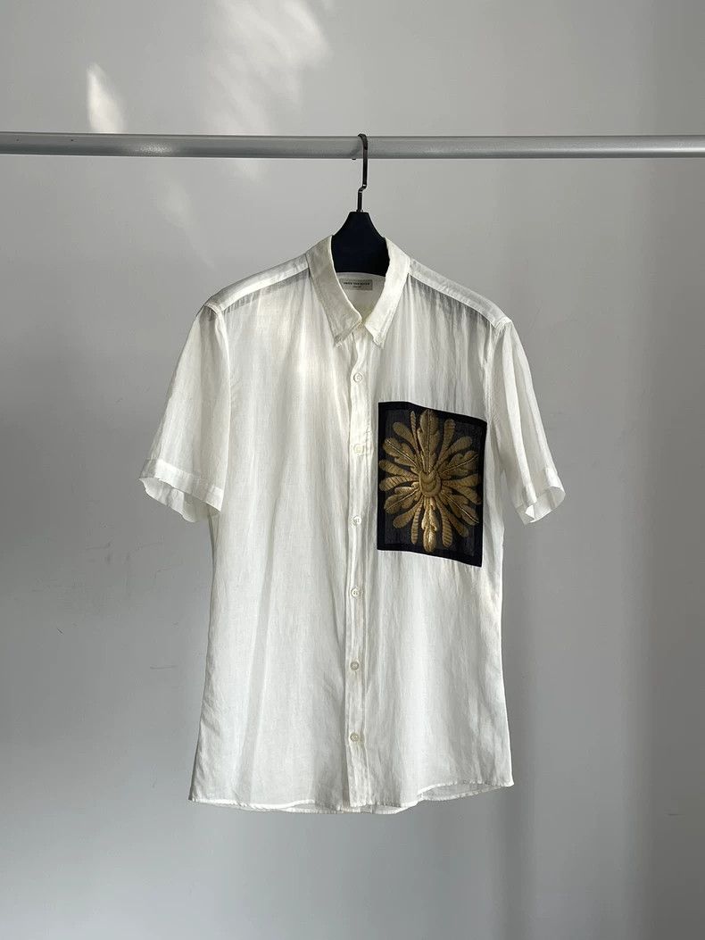 Dries Van Noten Dries Van Noten 14ss Floral Short Sleeve Shirt Size US M / EU 48-50 / 2 - 4 Thumbnail