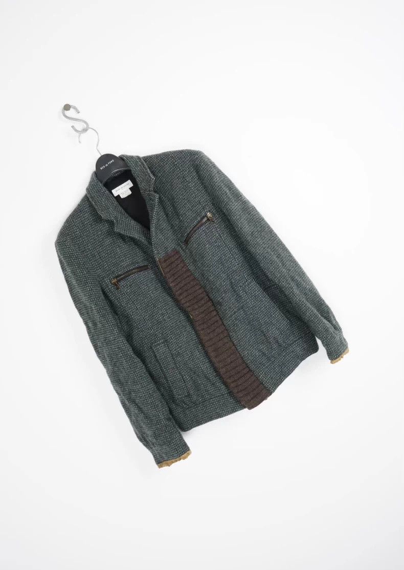 Dries Van Noten Dries Van Noten Short Plaid Wool Jacket Size US M / EU 48-50 / 2 - 4 Thumbnail
