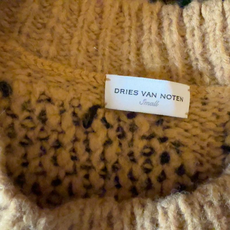 Dries Van Noten Dries Van Noten Leopard Sweater S Size US S / EU 44-46 / 1 - 3 Thumbnail