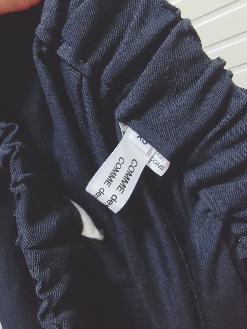 Comme des Garcons CDG Wool Lantern Pants XS Size US 26 / EU 42 - 6 Thumbnail