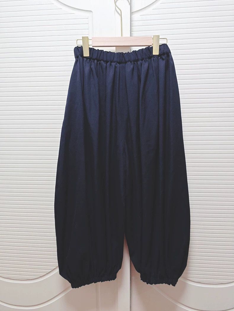 Comme des Garcons CDG Wool Lantern Pants XS Size US 26 / EU 42 - 2 Thumbnail