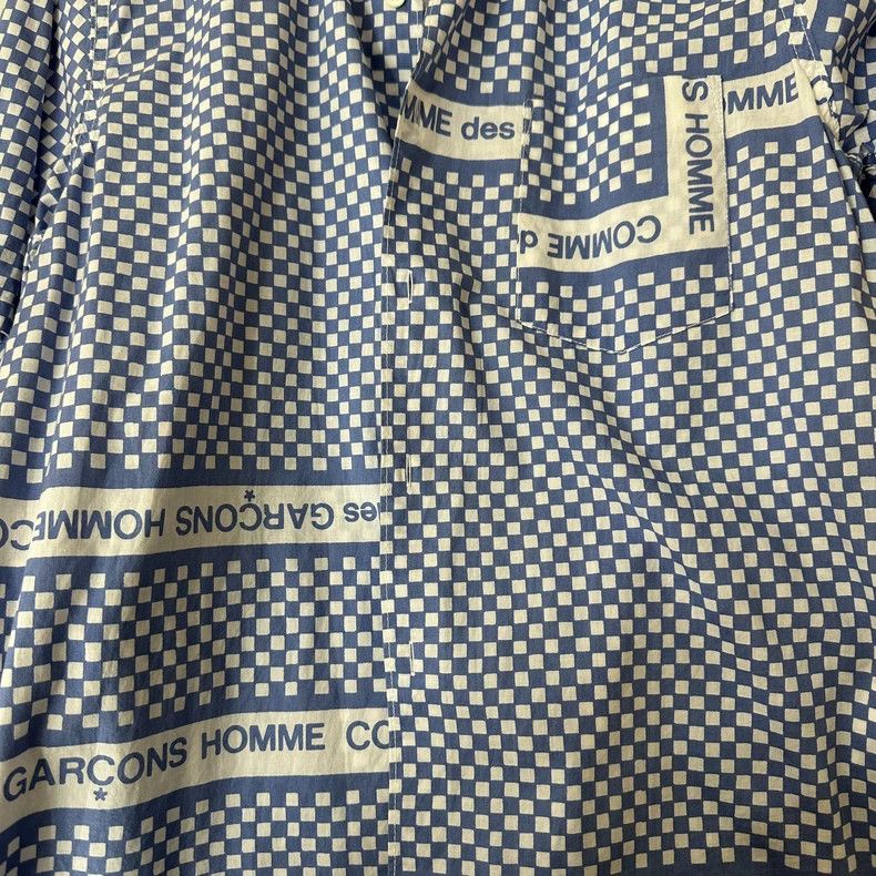 Comme des Garcons CdG Homme 2003 Archive Check Shirt Size US M / EU 48-50 / 2 - 5 Thumbnail