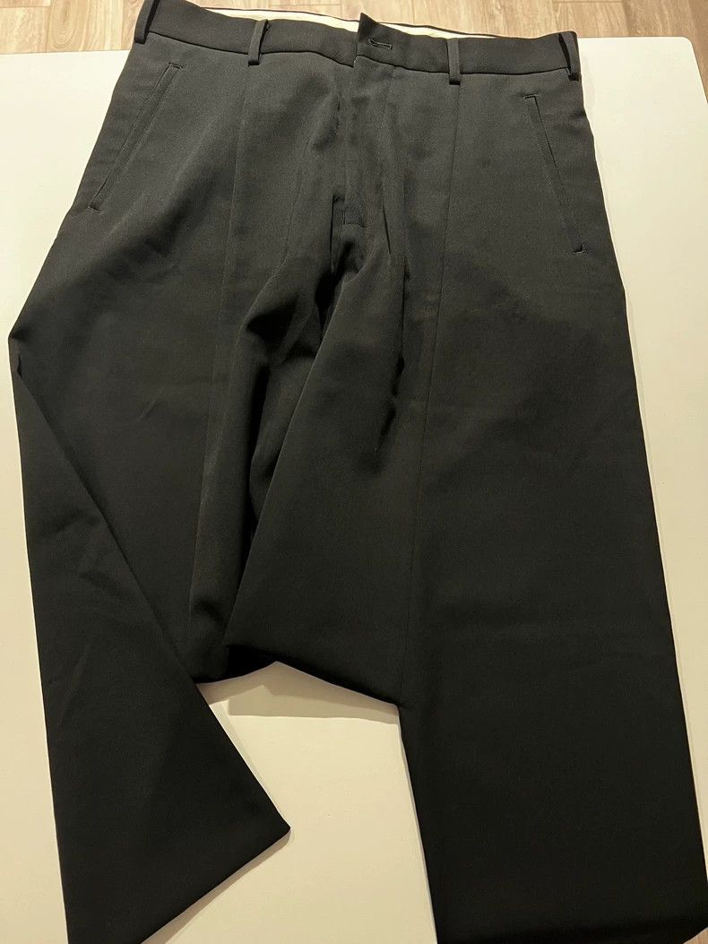 Comme des Garcons Comme des Garcons Wool Dropped-Crotch Pants S Size US 32 / EU 48 - 3 Thumbnail