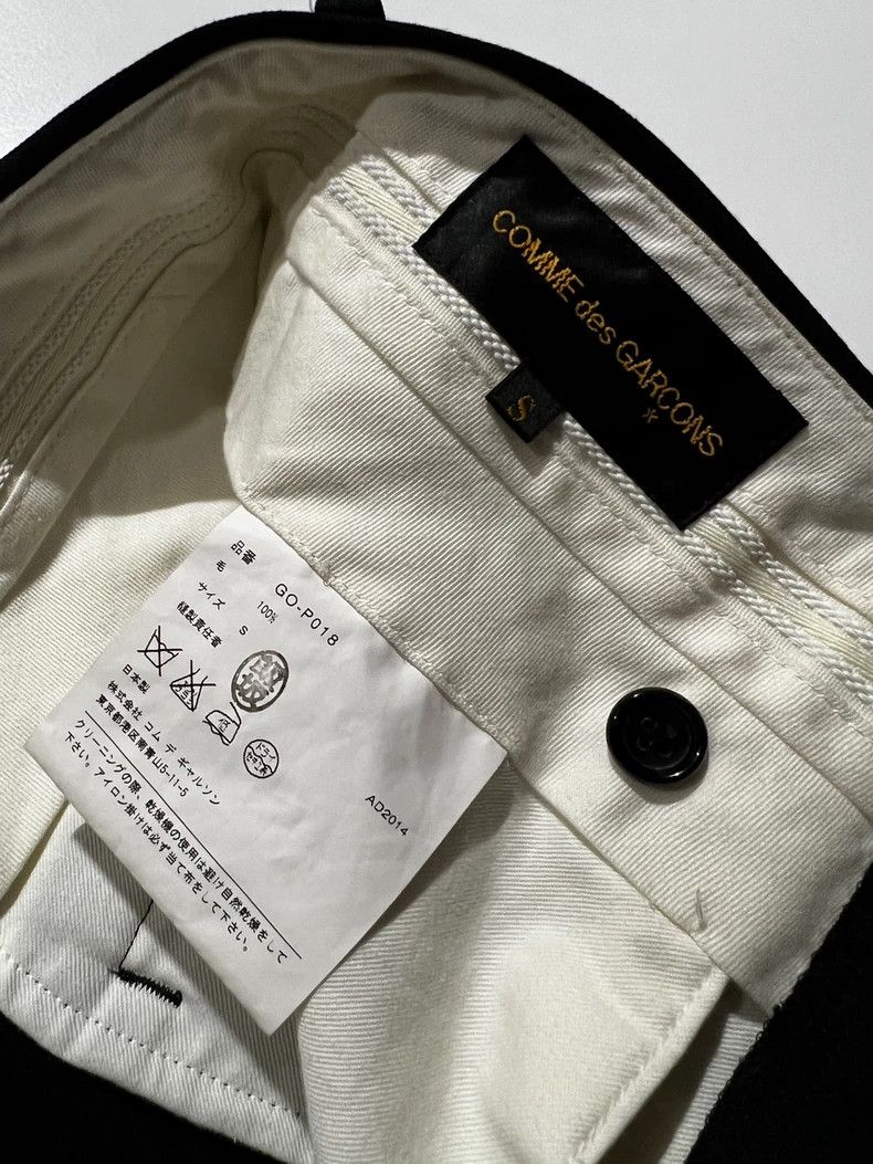 Comme des Garcons Comme des Garcons Wool Dropped-Crotch Pants S Size US 32 / EU 48 - 5 Thumbnail