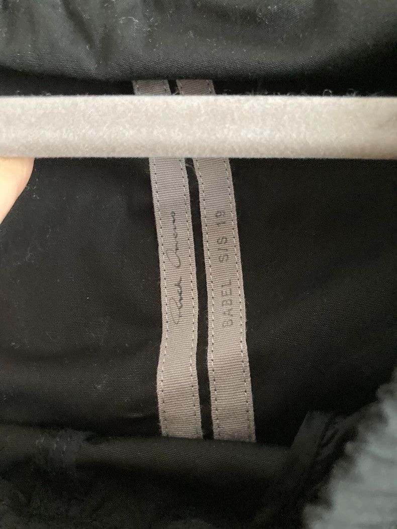 Rick Owens Rick Owens Geometric Stitch Black Drop-Crotch Pants Size US 36 / EU 52 - 3 Thumbnail