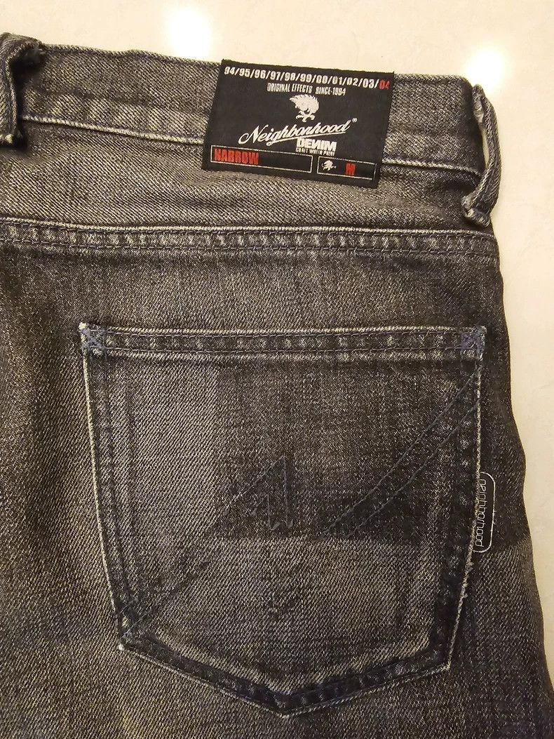Neighborhood Neighborhood NBHD 04 Washed Jeans Size US 29 - 3 Thumbnail