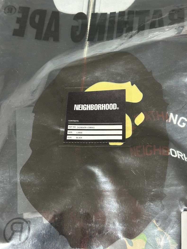 Neighborhood NEIGHBORHOOD x BAPE Shark Hoodie Size US L / EU 52-54 / 3 - 6 Thumbnail
