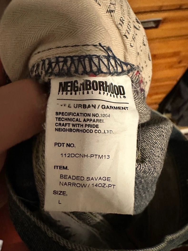 Neighborhood HEIGHBORHOOD Two Narrow L Denim Size US 34 / EU 50 - 4 Thumbnail