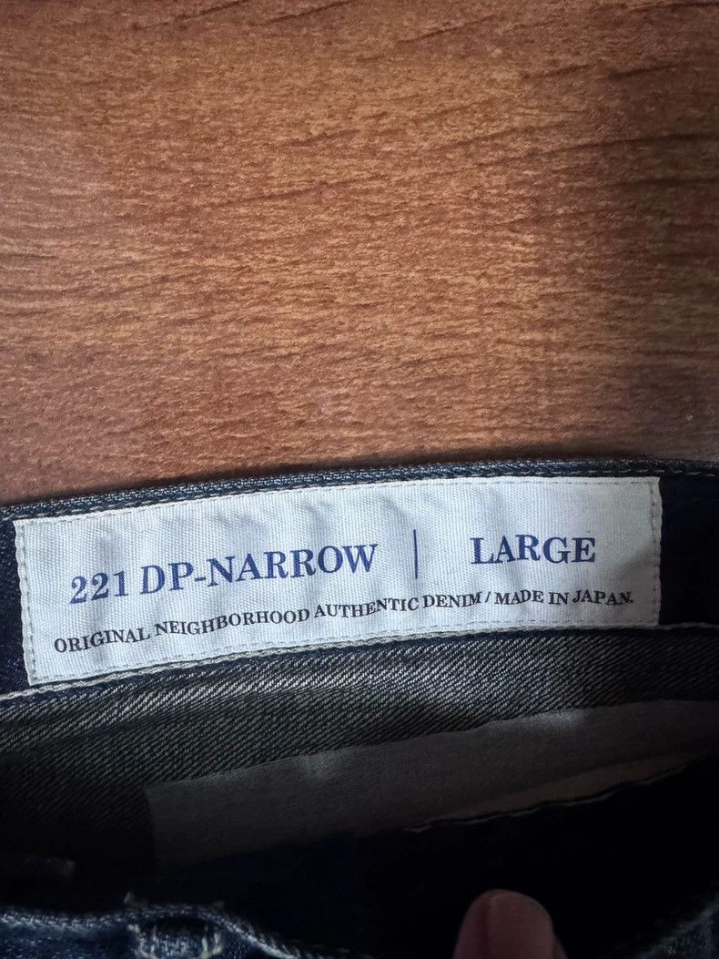 Neighborhood Neighborhood NBHD Denim Jeans Deep Narrow L Size US 31 - 3 Thumbnail