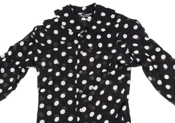 Comme des Garcons COMME des GARCONS Polka Dot Shirt Top Size US S / EU 44-46 / 1 - 7 Thumbnail