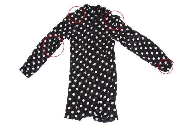 Comme des Garcons COMME des GARCONS Polka Dot Shirt Top Size US S / EU 44-46 / 1 - 3 Thumbnail