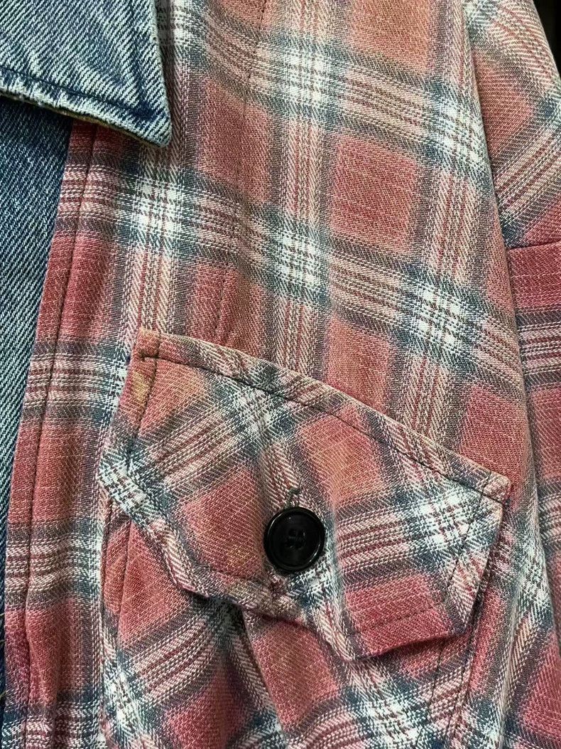 Greg Lauren Greg Lauren Plaid Button-Up Shirt Size US M / EU 48-50 / 2 - 5 Thumbnail