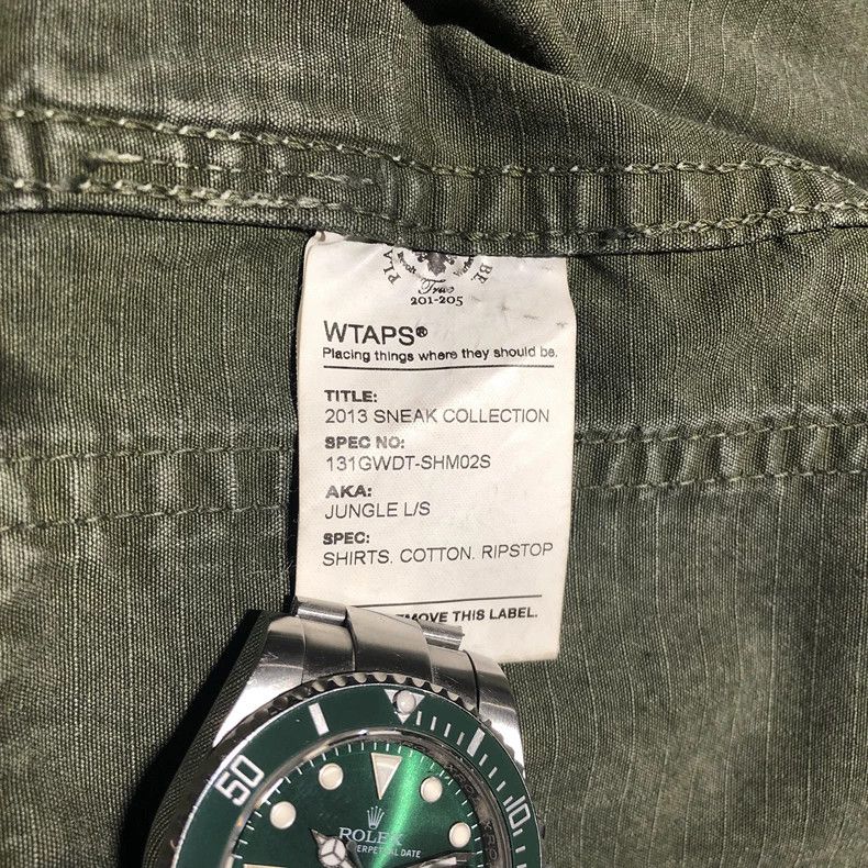 Wtaps WTAPS 13SS JUNGLE L/S SHIRT Size US S / EU 44-46 / 1 - 9 Thumbnail