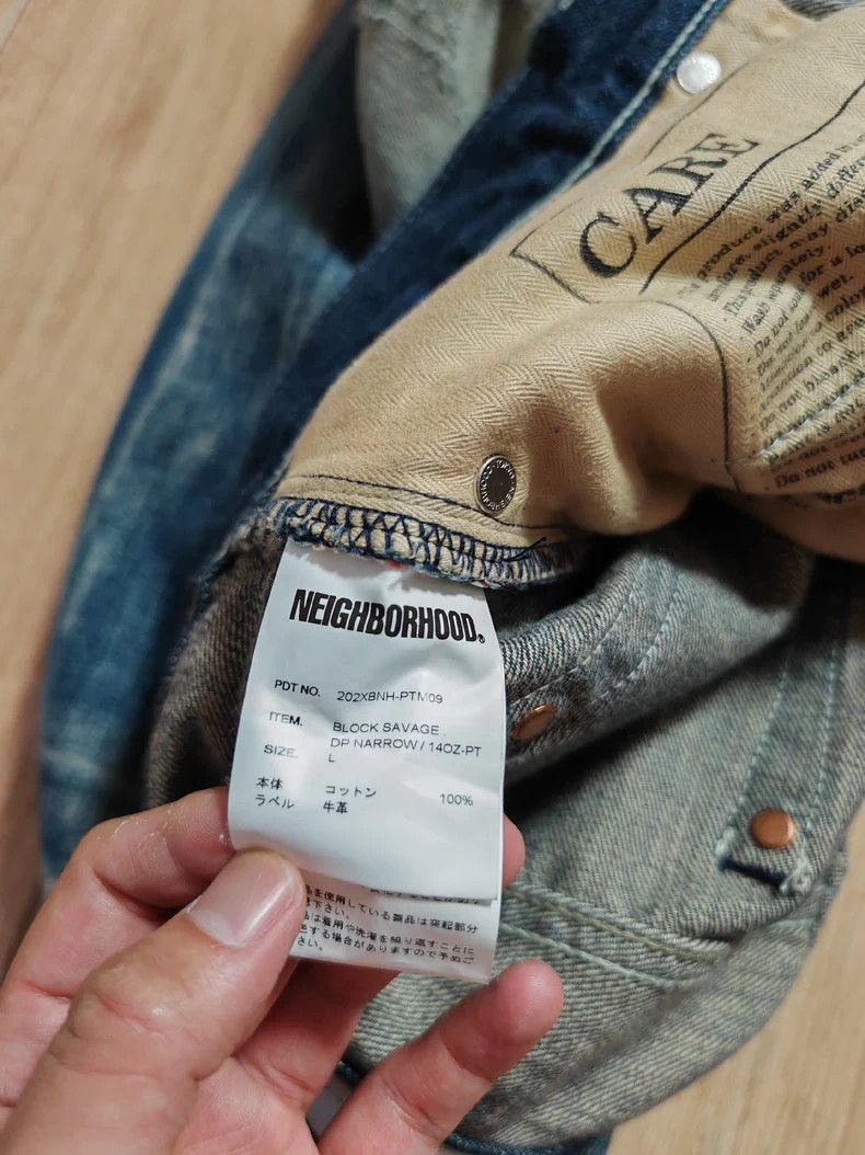 Neighborhood Neighborhood 20aw Blue Denim Jeans Size US 29 - 3 Thumbnail