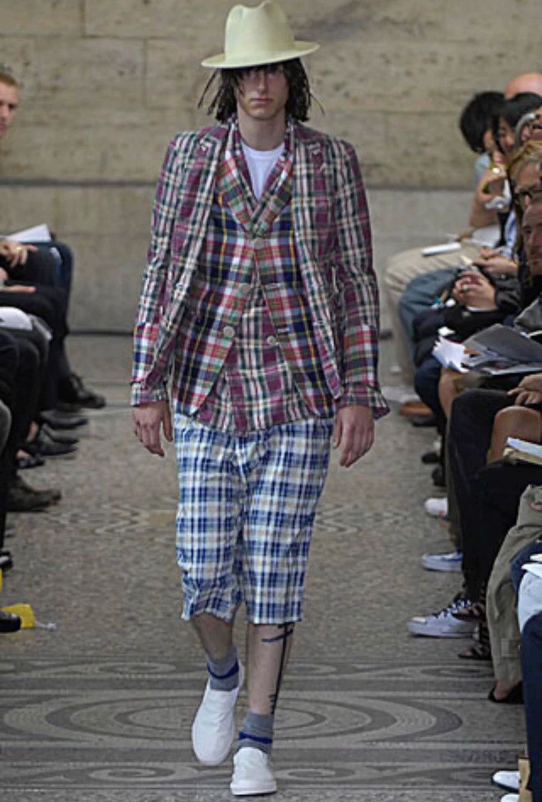 Comme des Garcons Comme Des Garçons 2008SS Plaid Coat Size US S / EU 44-46 / 1 - 2 Thumbnail